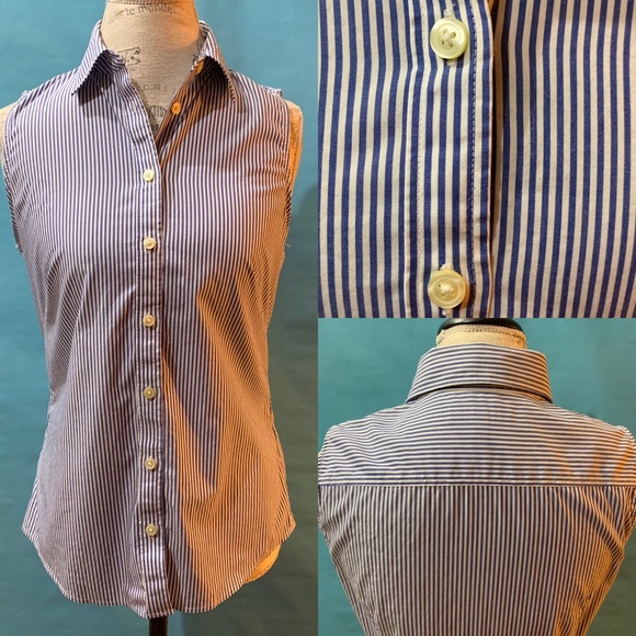 Banana Republic Tops - Banana Republic Pinstripe Top